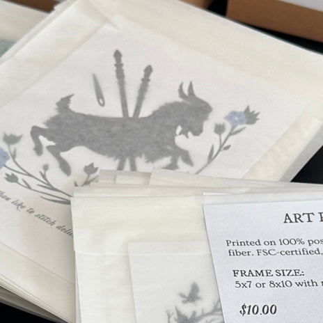 Art Print 5x7 - Stitch Deliciously