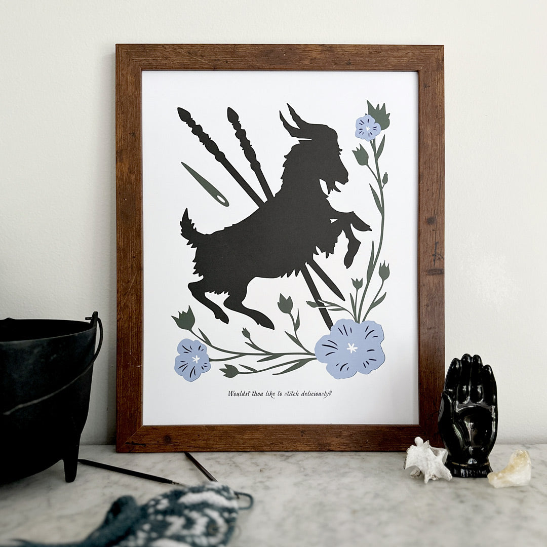 Art Print 11x14 - Stitch Deliciously