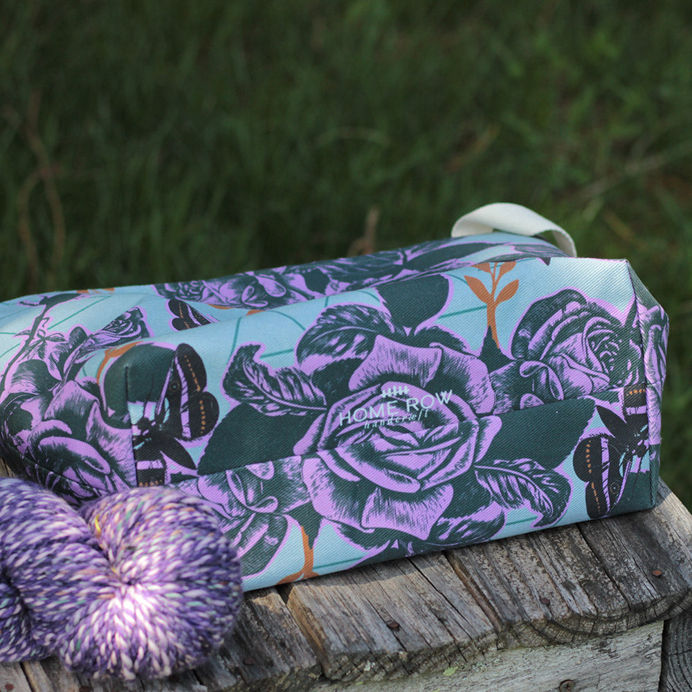 Cottage Bag - Moth Roses - Moon Garden