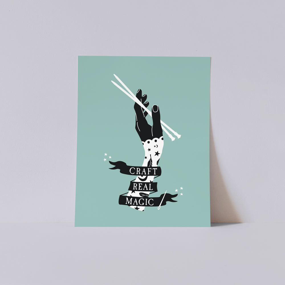 Art Print 11x14 - Craft Real Magic