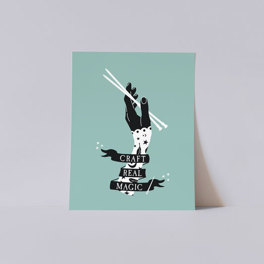 Art Print 11x14 - Craft Real Magic