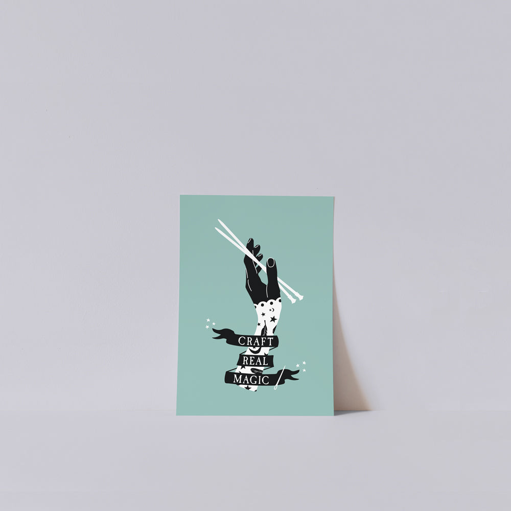 Art Print 5x7 - Craft Real Magic