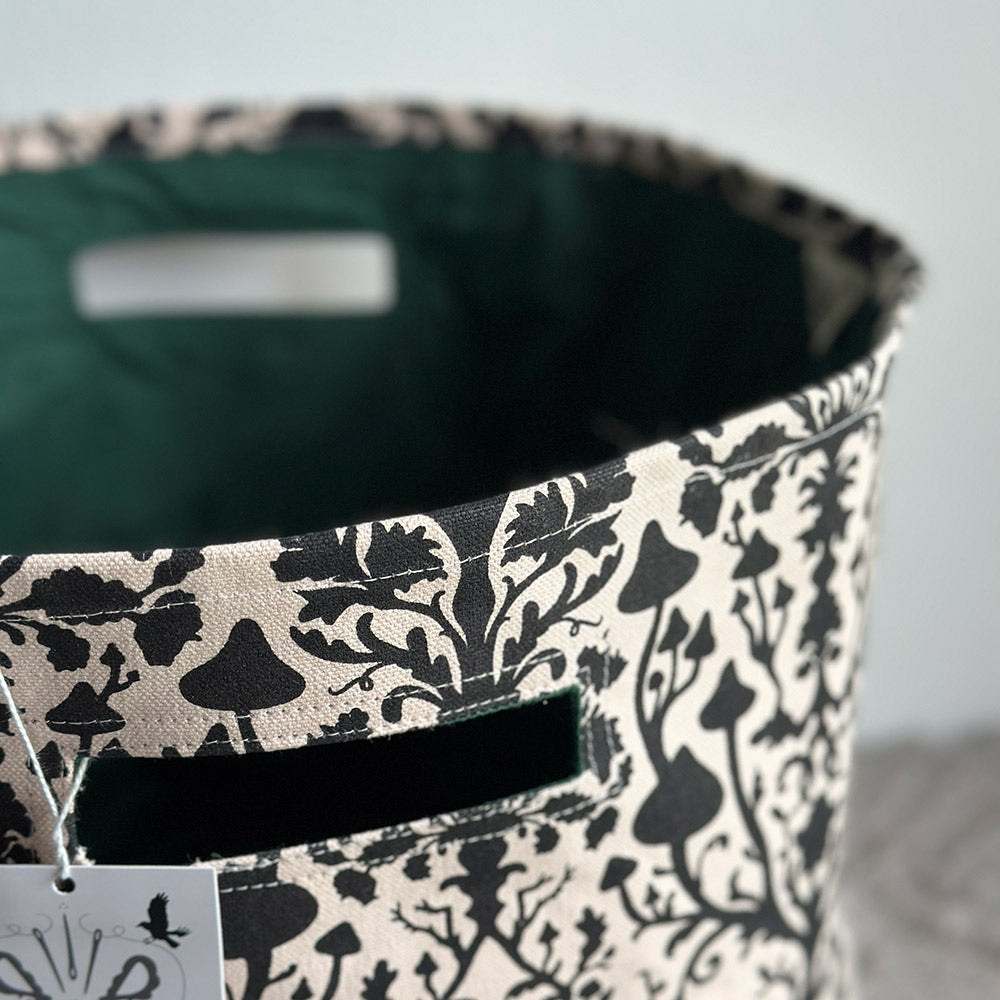 Home Basket - Victorian Mushroom Damask