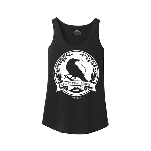 Fitted Cotton Tank - Crafty Crow