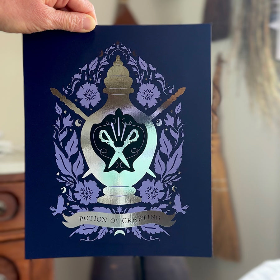 Art Print 8x10 - Potion Of Crafting