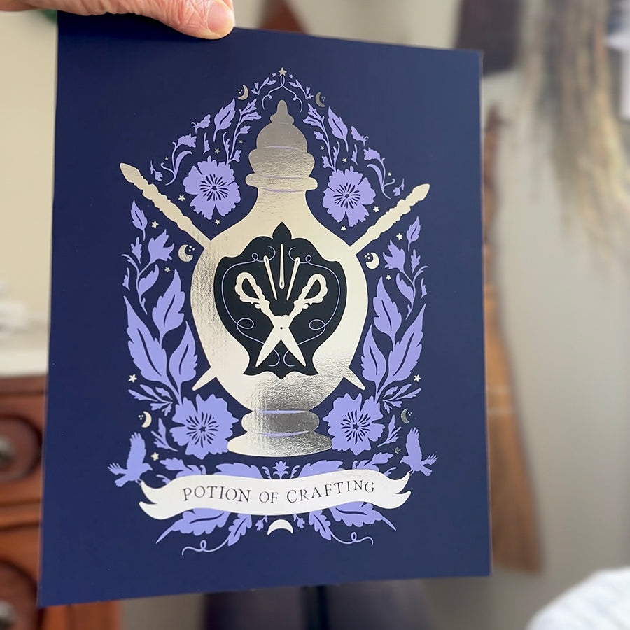 Art Print 8x10 - Potion Of Crafting