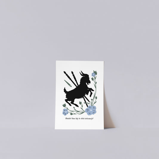 Art Print 5x7 - Stitch Deliciously
