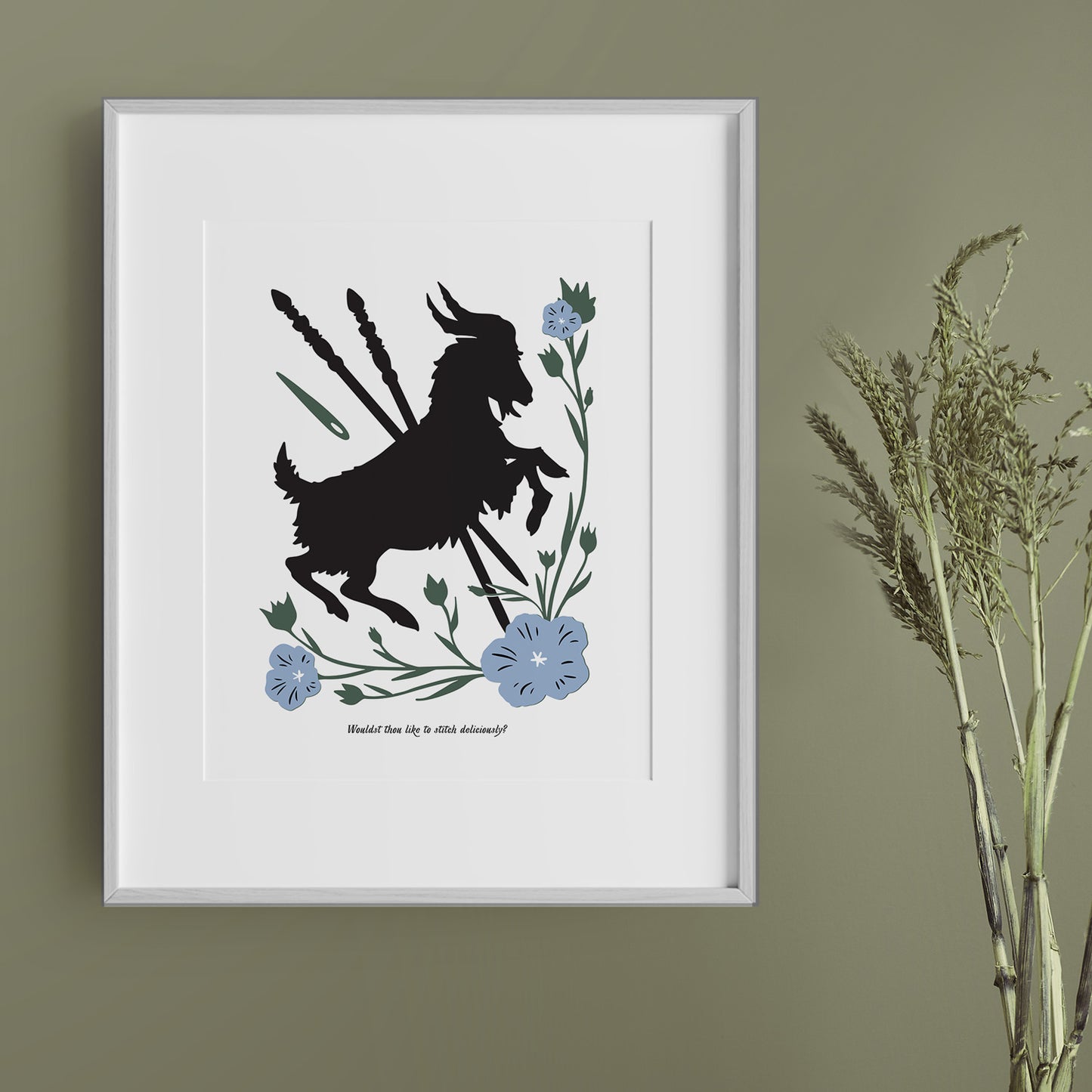 Art Print 11x14 - Stitch Deliciously