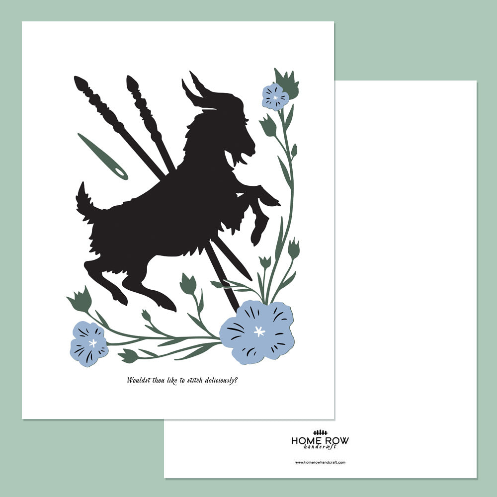 Art Print 11x14 - Stitch Deliciously