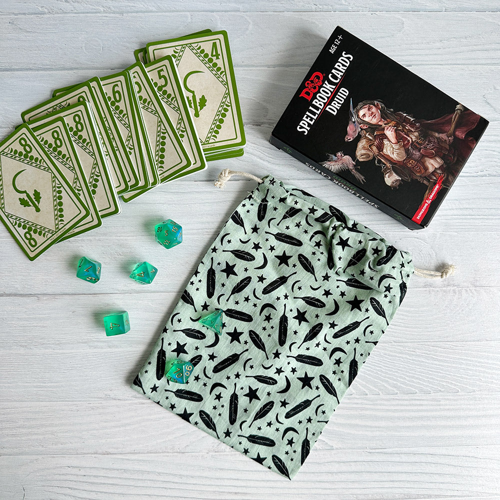 Tarot/Dice Pouch - Mint