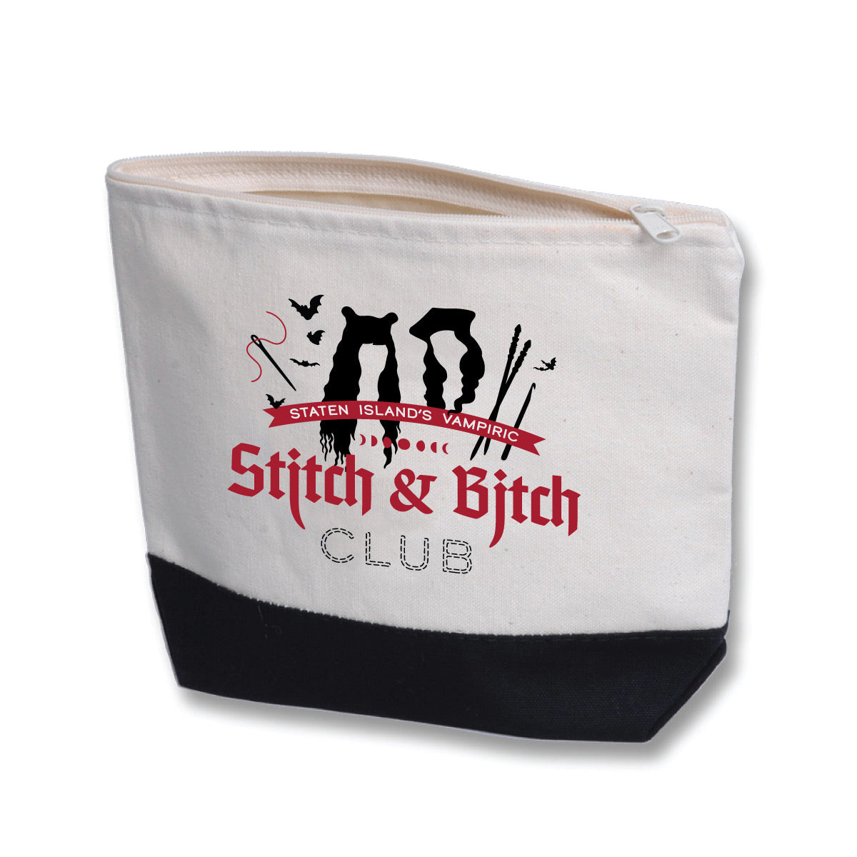 Zipper Pouch - Vampire Stitch Club