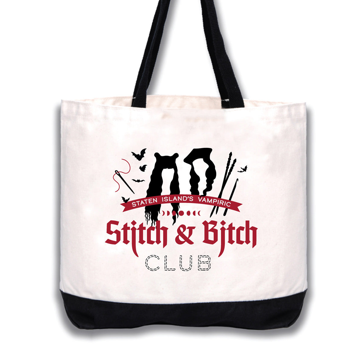Large Tote Bag - Vampire Stitch Club