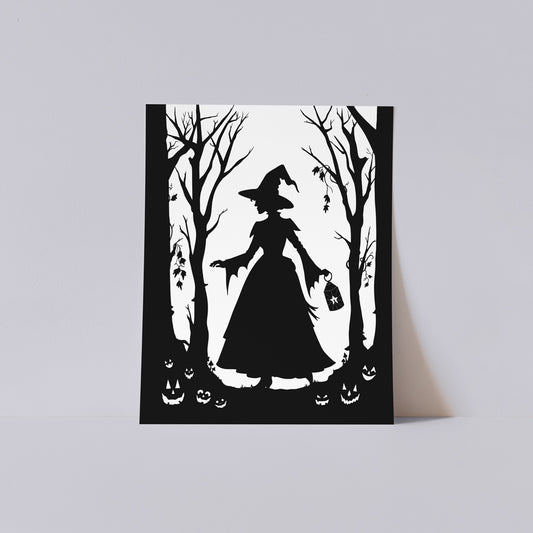 Art Print 11x14 - Wandering Witch