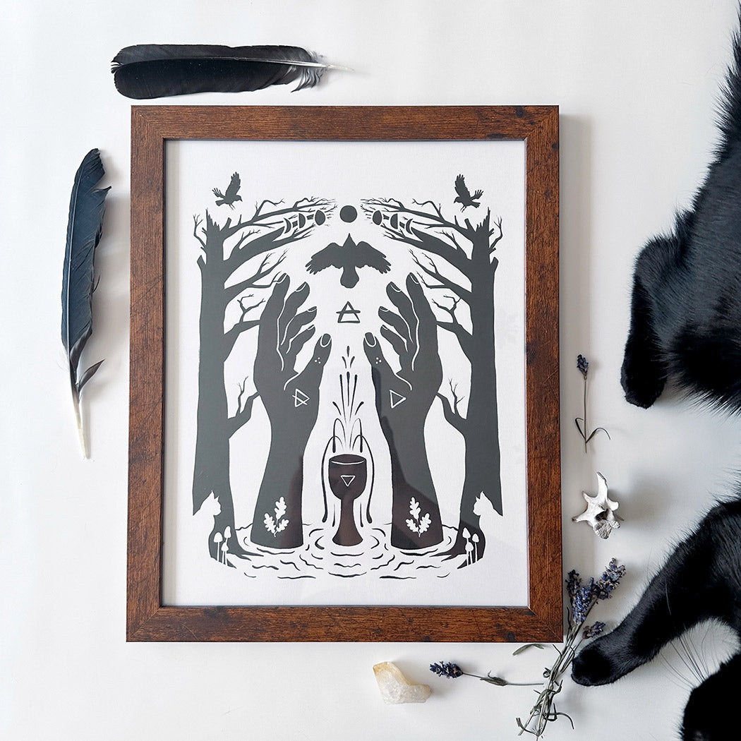 Art Print 11x14 - Elemental Magic