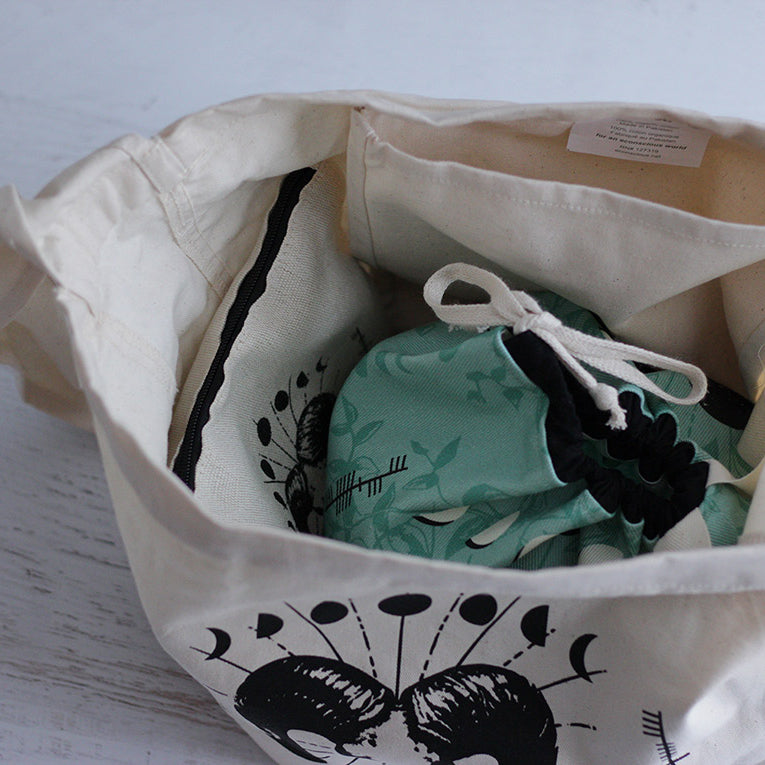Crossbody Tote - Merino Moon Magic