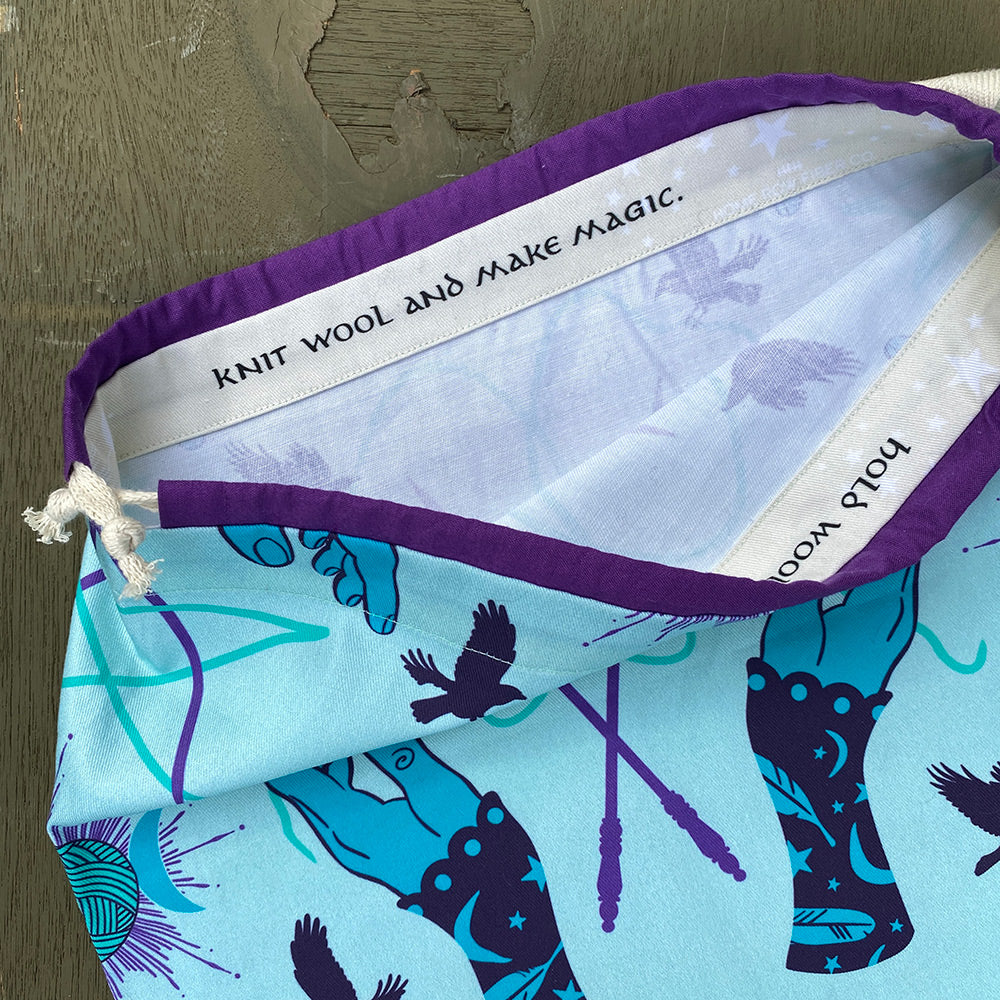 Keepsake Bag - Wool Magic - Light