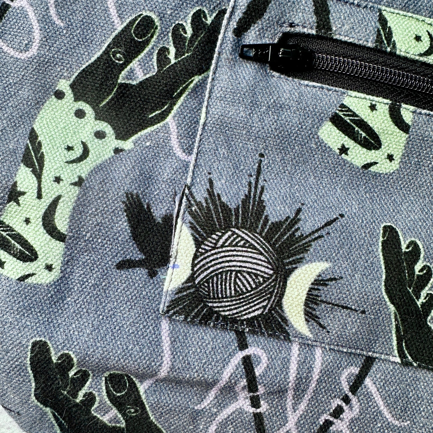 Seconds-Quality Drey Bag - Wool Magic - Shadow