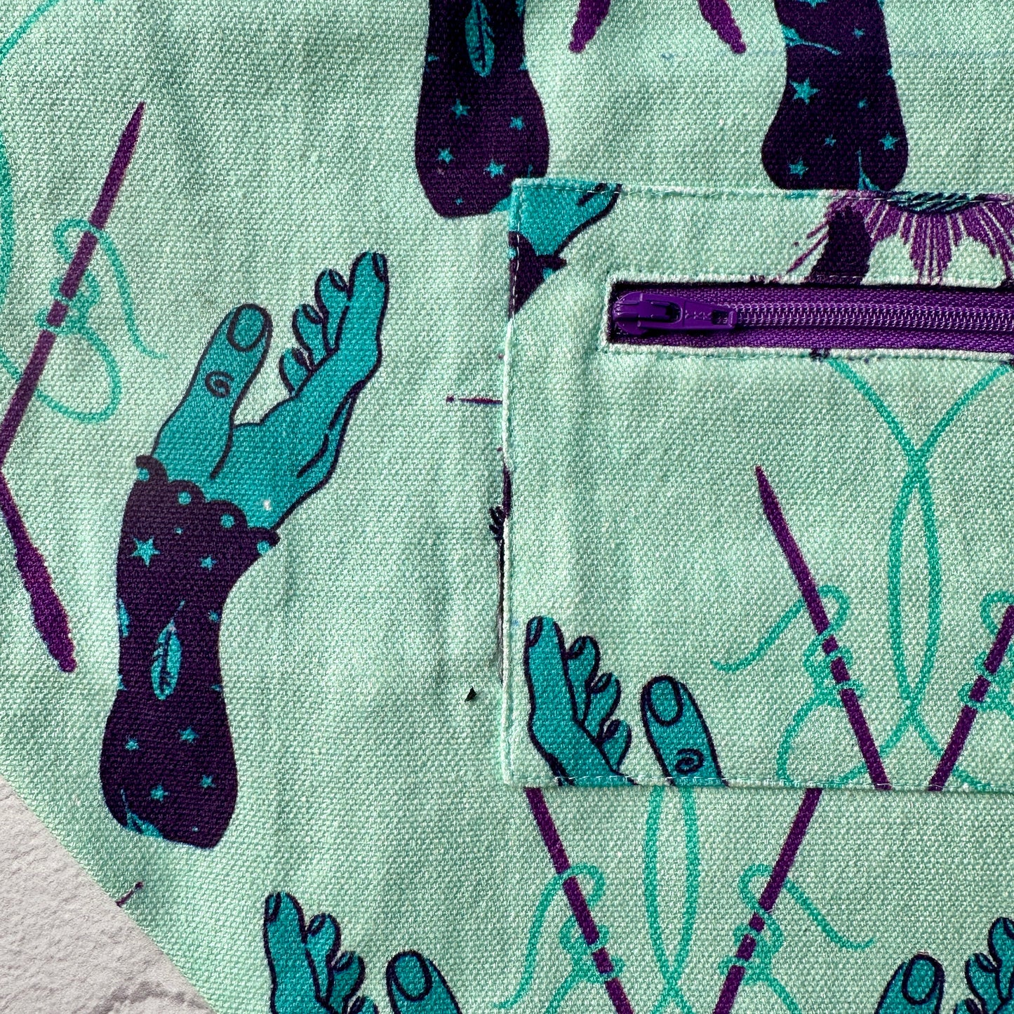 Seconds-Quality Drey Bag - Wool Magic - Light