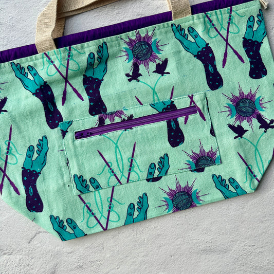 Seconds-Quality Drey Bag - Wool Magic - Light