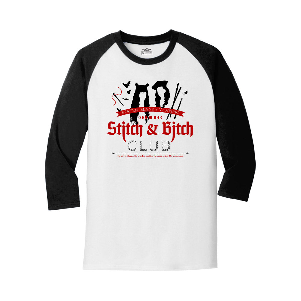 Raglan Tee - Vampire Stitch Club