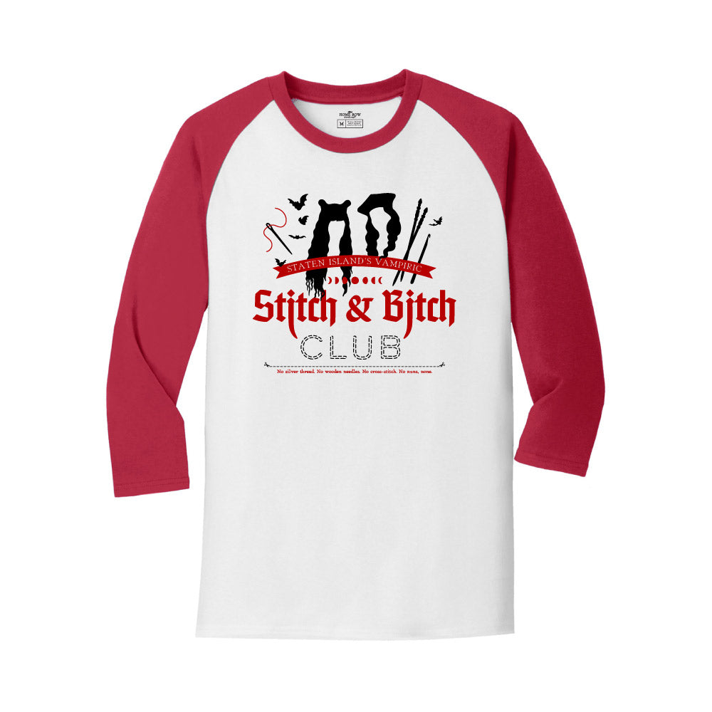 Raglan Tee - Vampire Stitch Club