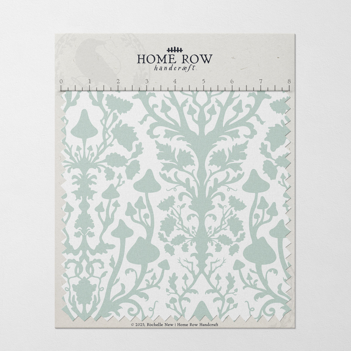 Mushroom Damask - Frost Color