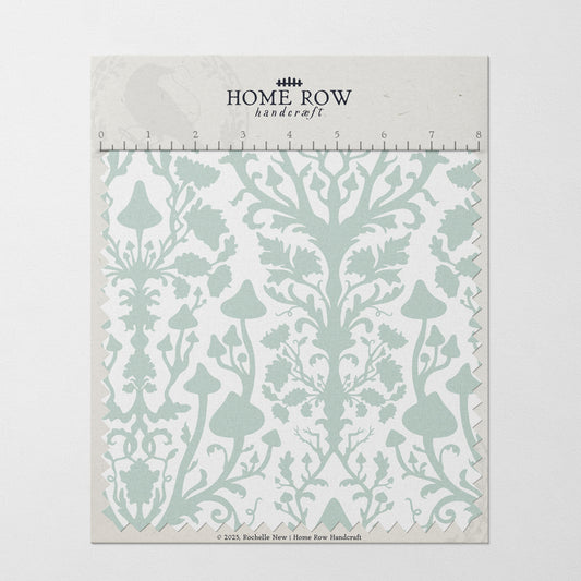 Mushroom Damask - Frost Color