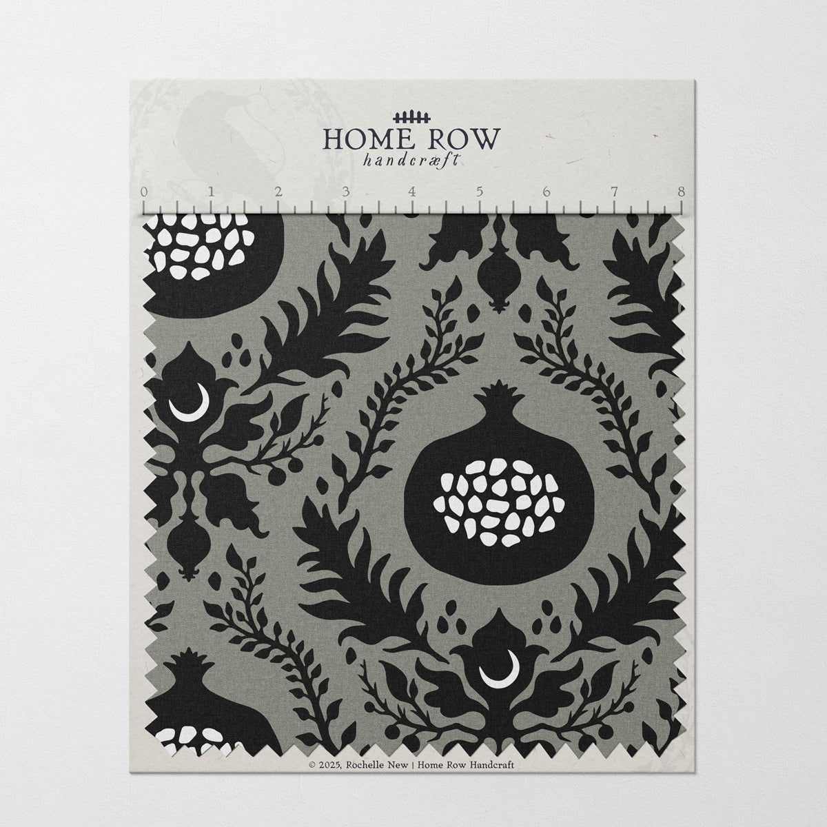 Pomegranate Damask - Underdark Color