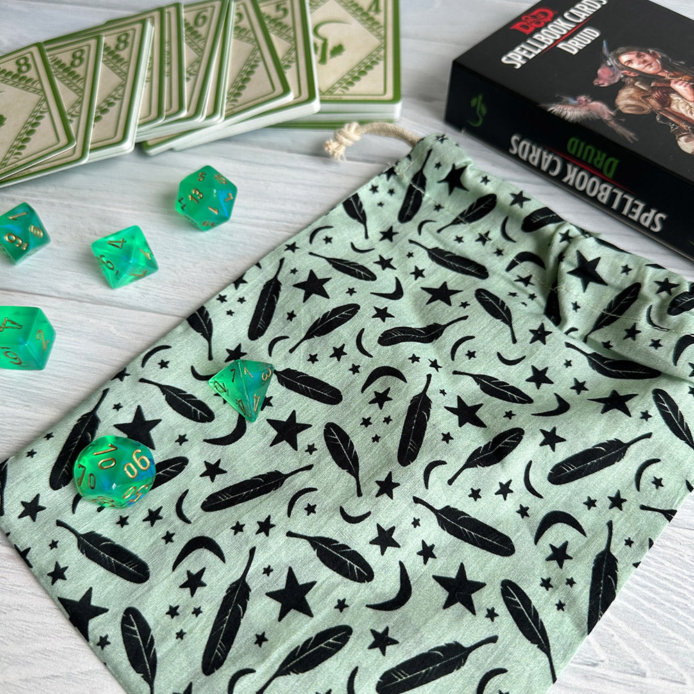Tarot/Dice Pouch - Mint