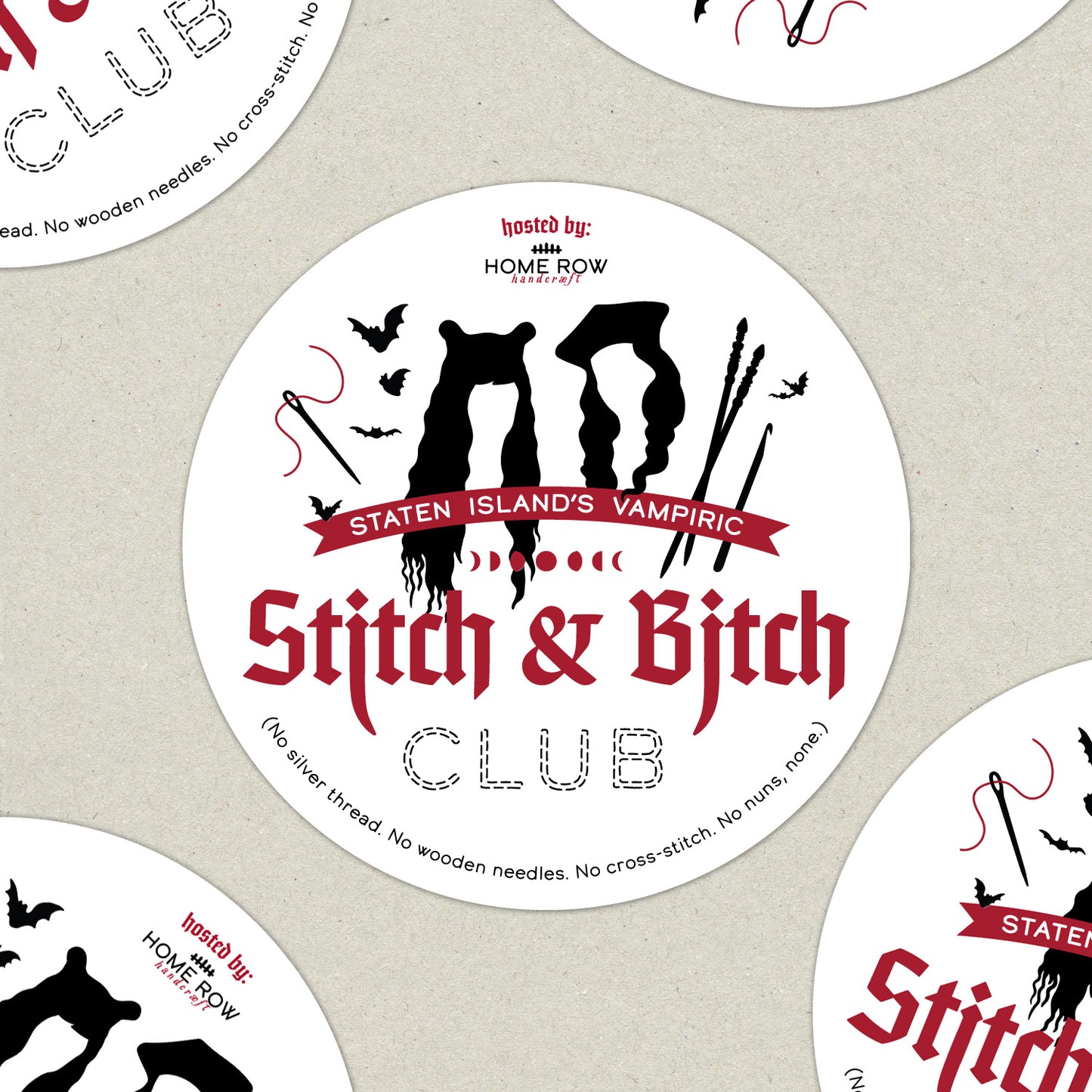 Sticker - Vampire Stitch Club