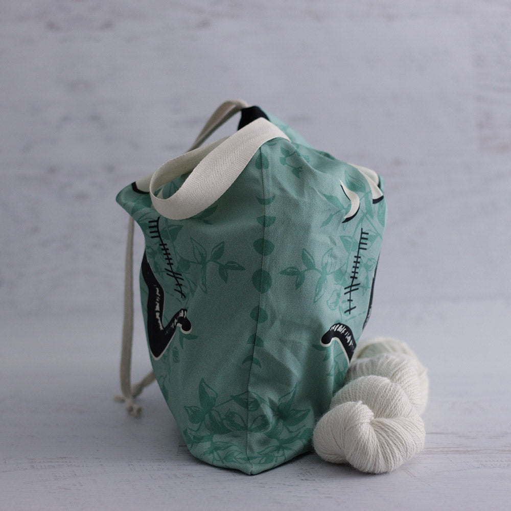 Keepsake Bag - Merino Moon Magic - Sage